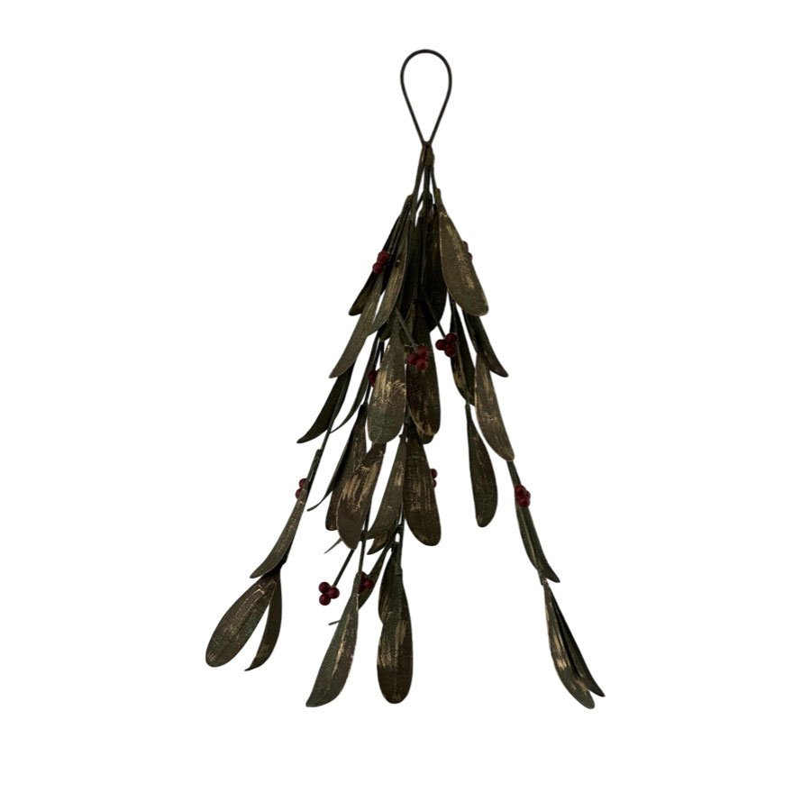 DECORATION HANGING MISTLE GREEN
