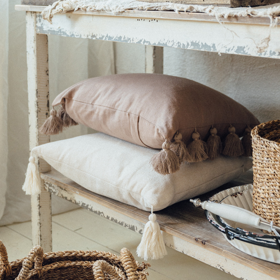 CUSHION COVER MYLLA BROWN SMALL 45X45CM