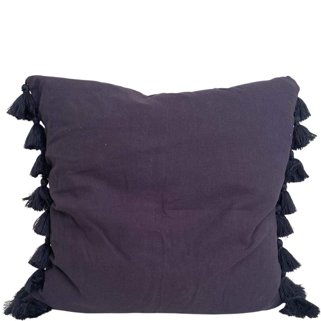 CUSHION COVER MYLLA NAVY LARGE