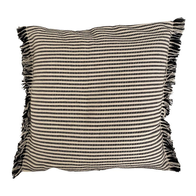 CUSHION COVER RYA BLACK
