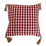 CUSHION COVER SIDE RED