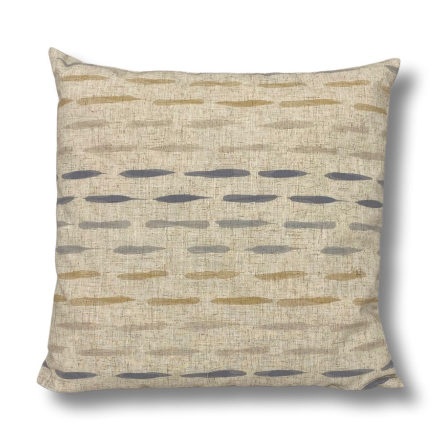 CUSHION COVER BRUSH STRIPES