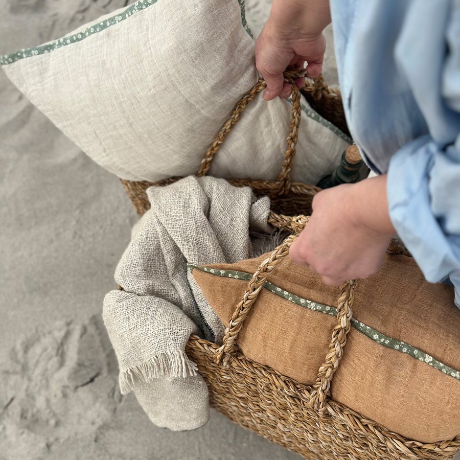 CUSHION COVER EDGE OCRA