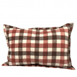 CUSHION COVER PIECE RED LONG CUSHION COVER PIECE RED LONG