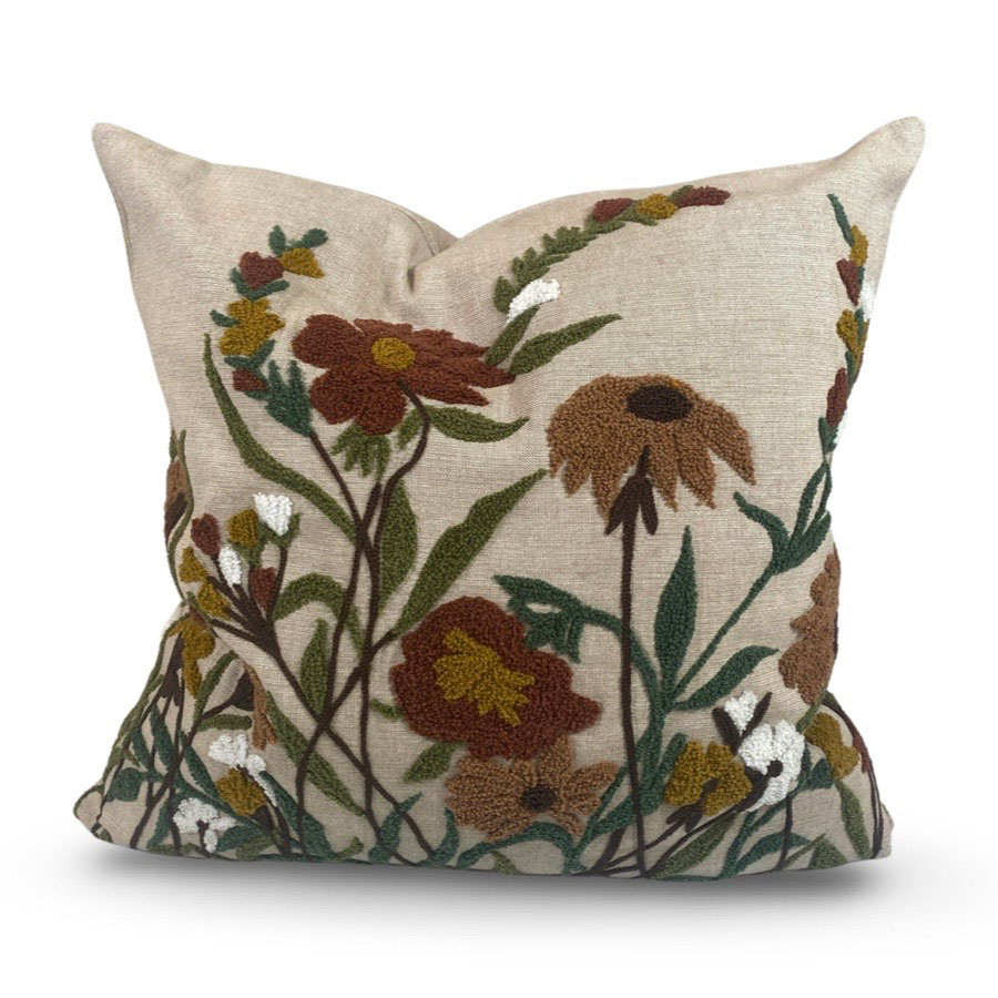 CUSHION COVER ECHINEA RED