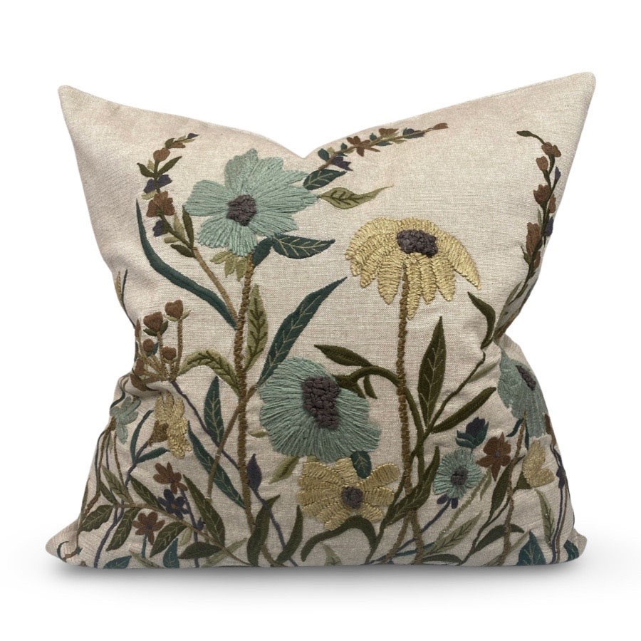 CUSHION COVER ECHINEA BLUE