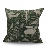 CUSHION COVER SNOW STORM GREEN CUSHION COVER SNOW STORM GREEN