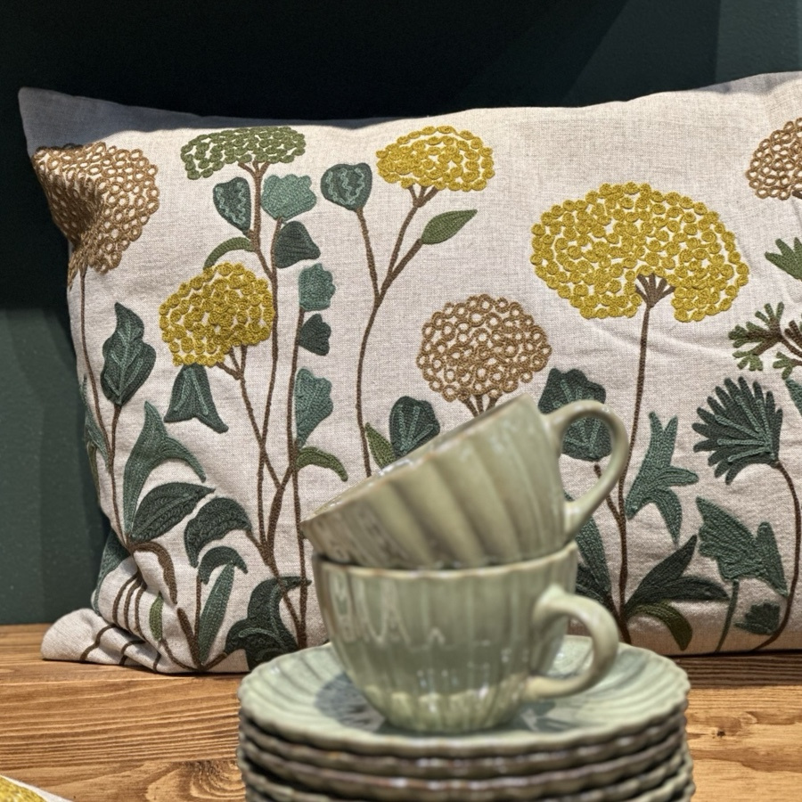CUSHION COVER MILLEFOLIUM L