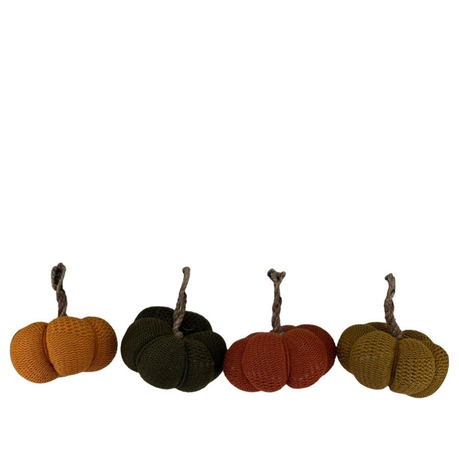 DECORTATION PUMPKIN MIX 4ass
