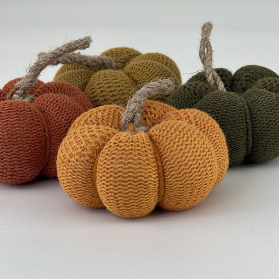 DECORTATION PUMPKIN MIX 4ass