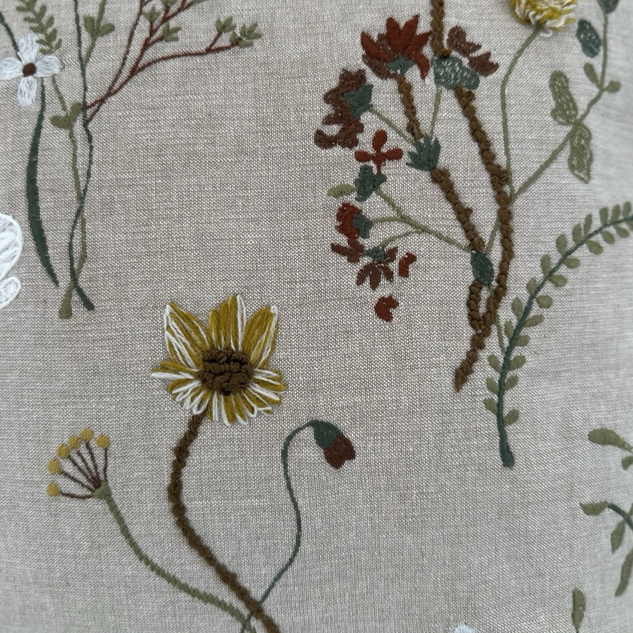 CUSHION COVER FLORES