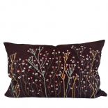 CUSHION COVER PANICULATA BURGUNDY L CUSHION COVER PANICULATA BURGUNDY L