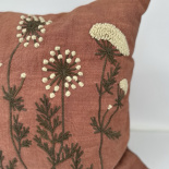 CUSHION COVER ANTHRISCUS PINK CUSHION COVER ANTHRISCUS PINK