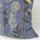 CUSHION COVER ANTHRISCUS BLUE CUSHION COVER ANTHRISCUS BLUE