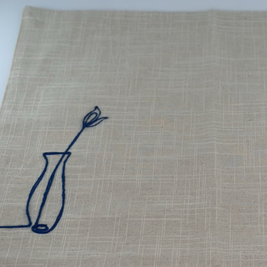 PLACEMAT OUTLINE BLUE 3 ass