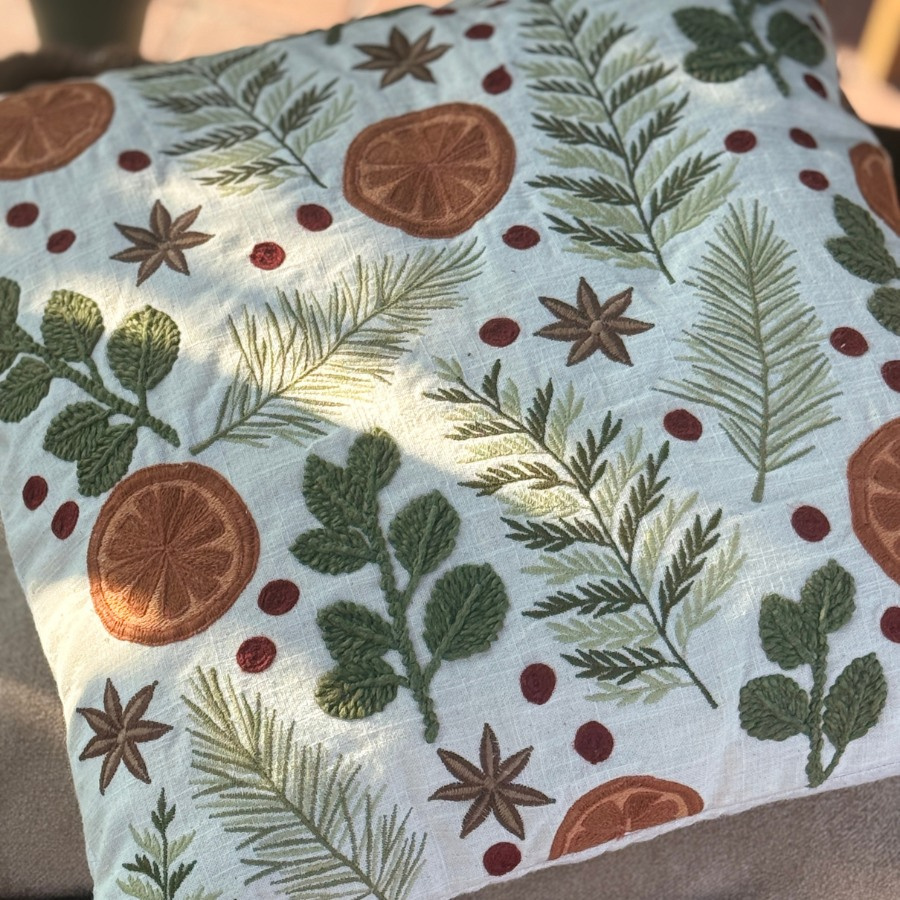 CUSHION COVER AROMATA NATALIS