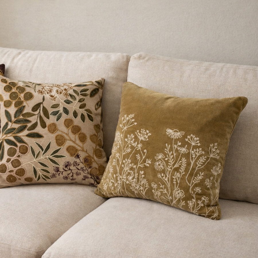 CUSHION COVER HERBAE FLORENTES