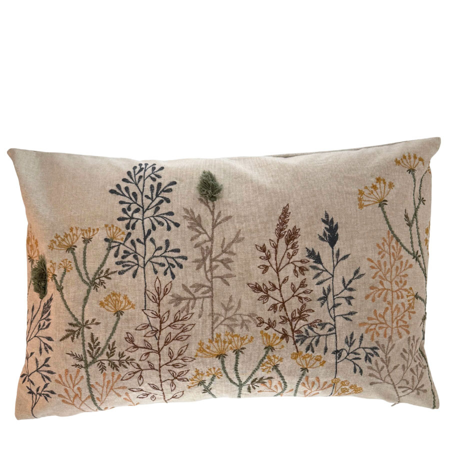 CUSHION COVER FLORA SILVESTRIS