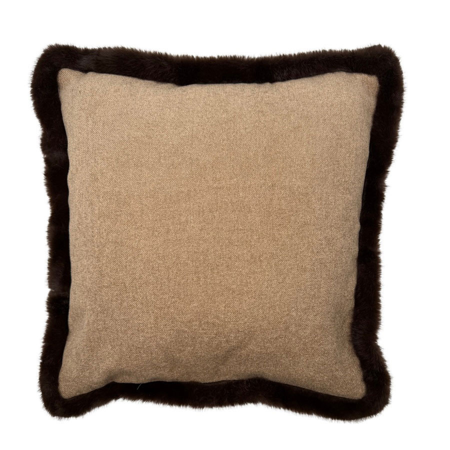 CUSHION COVER BRUNO BROWN