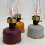 TABLE LAMP POMOX BURGUNDY TABLE LAMP POMOX BURGUNDY