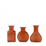 MINI VASE TREV ORANGE 3ass MINI VASE TREV ORANGE 3ass