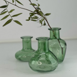 MINI VASE TREVA GREEN 3ass MINI VASE TREVA GREEN 3ass