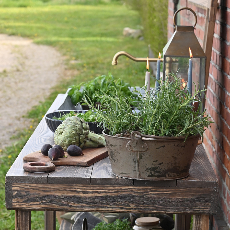ReUSED IRON BUCKET LOW