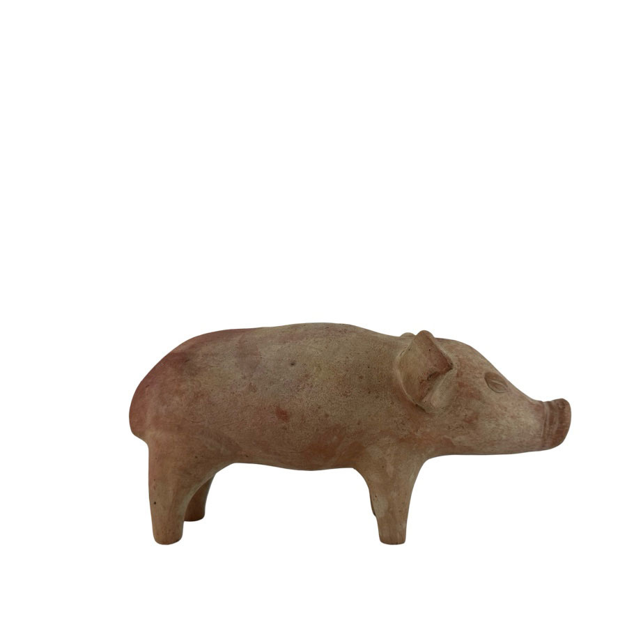 ReUSED PIGGY BANK CLAY S