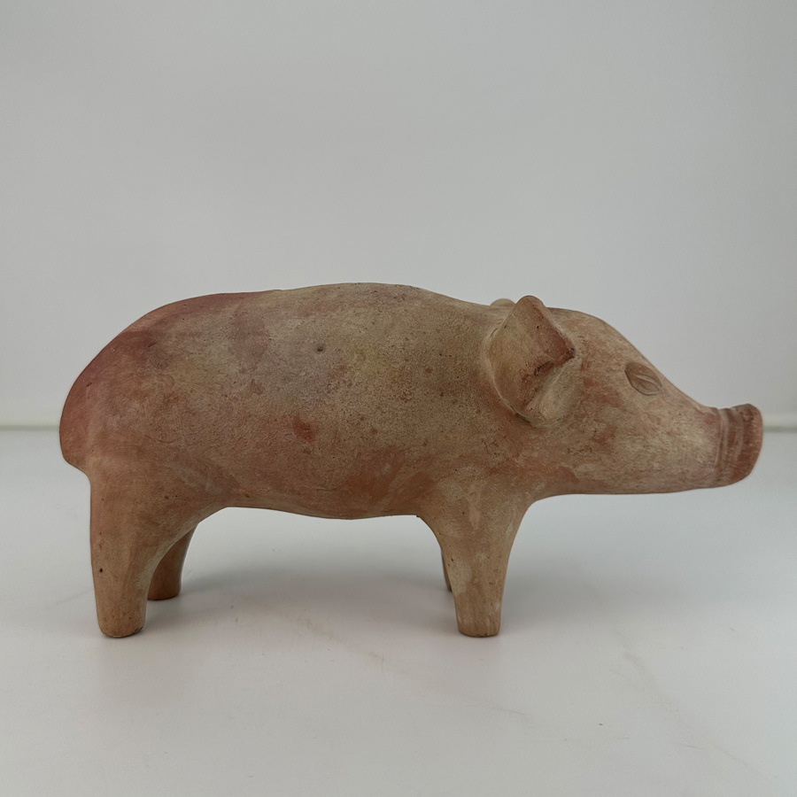 ReUSED PIGGY BANK CLAY S