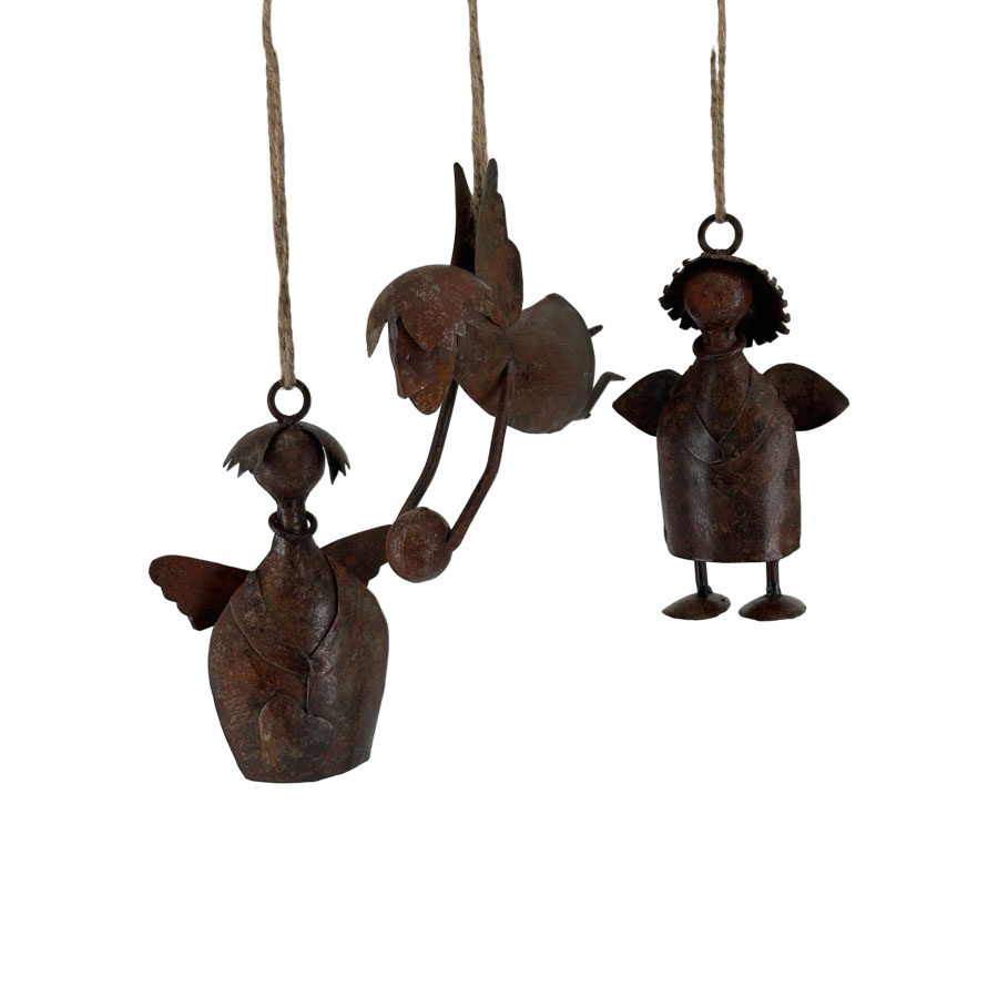 ReUSED ORNAMENT ANGELS 3set