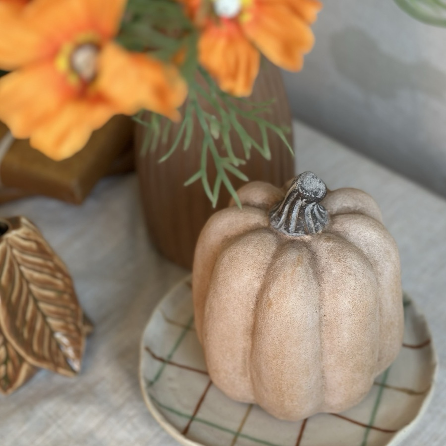 DECORATION PUMPKIN MAXIMA L
