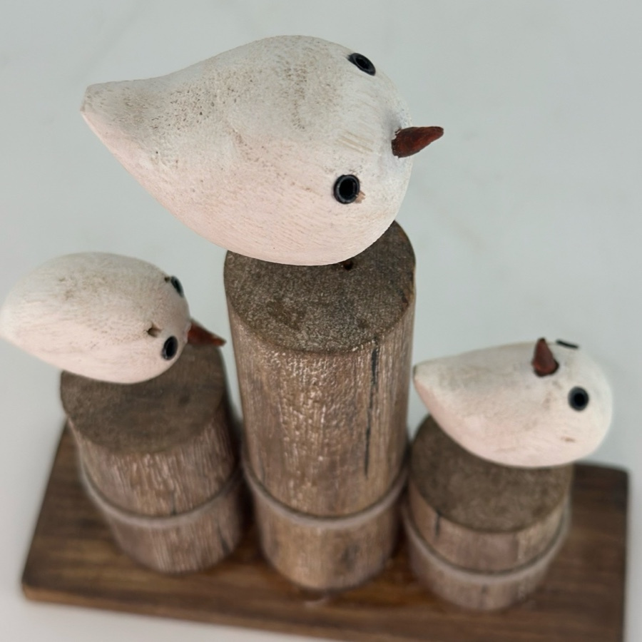 DECORATION TRIPLE GULL