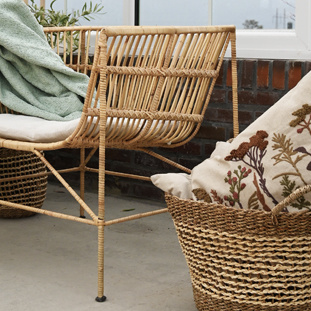 BASKET w HANDLES CASSIE 2ass