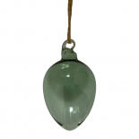 HANGING EGG SHEERE SMOKE GREEN SMALL HANGING EGG SHEERE SMOKE GREEN SMALL