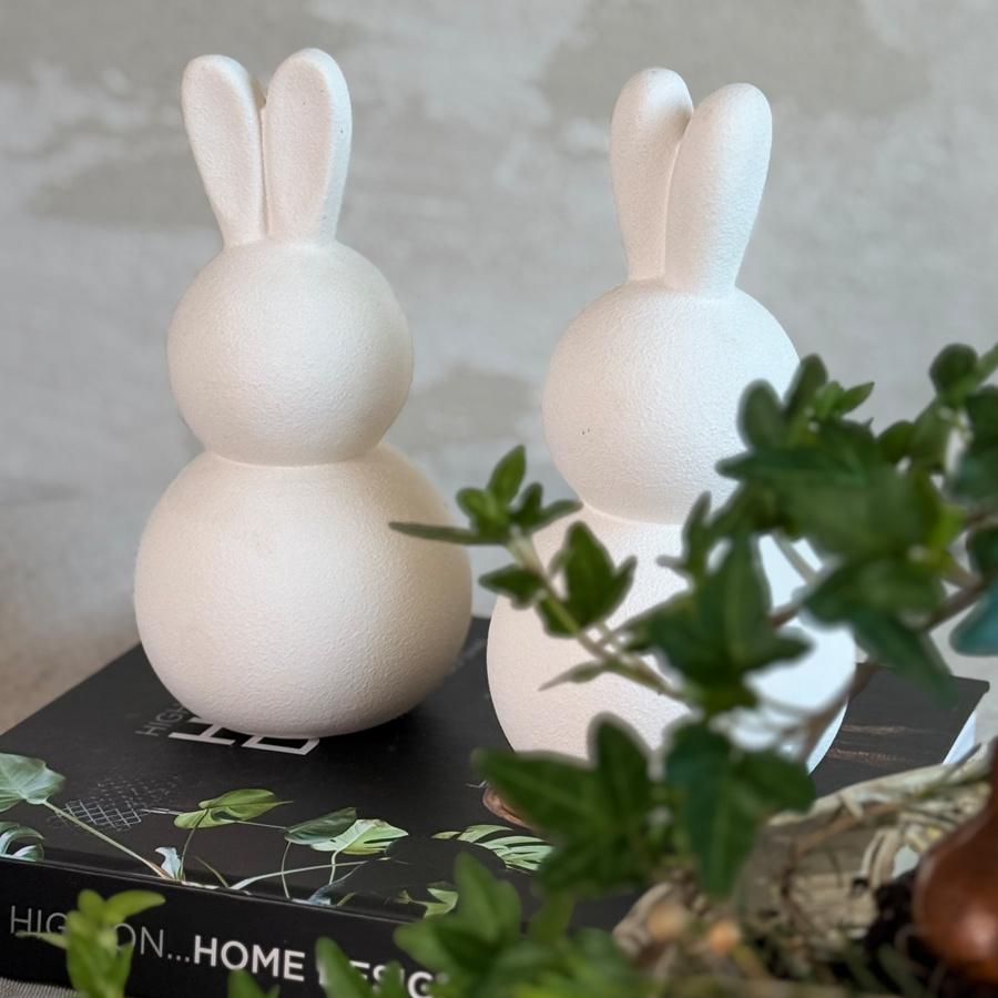 DECORATION RABBIT WHITE