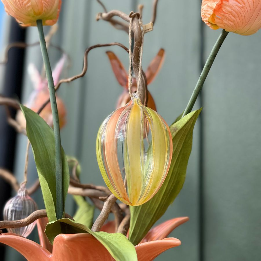 HANGING EGG SHEERE PAINTED S