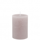 CANDLE 7X10CM TAUPE 40HR