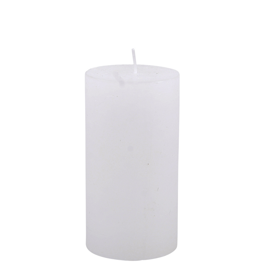 CANDLE 7X13CM WHITE 52HR