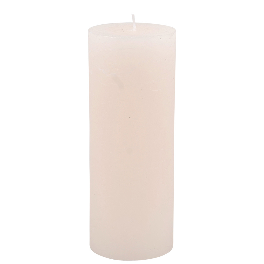 CANDLE 7X18CM CREAM 84HR