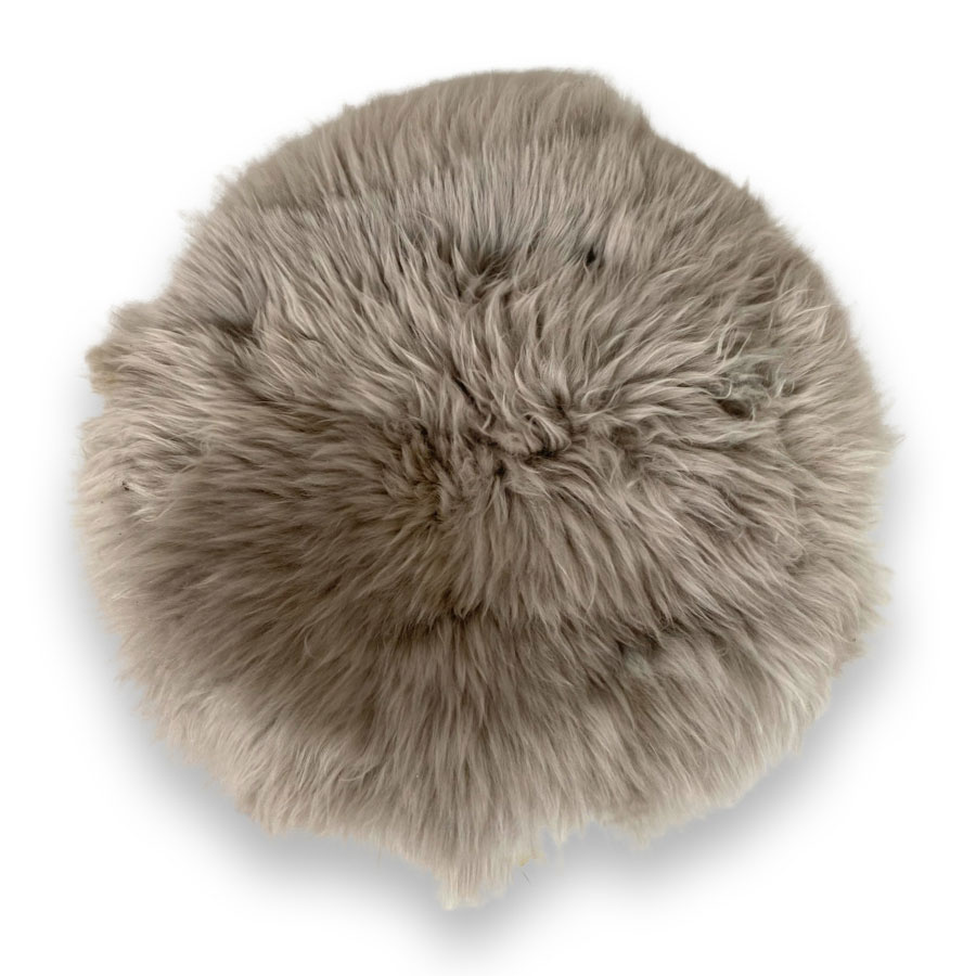 SEAT CUSHION SHEEPSKIN GREY