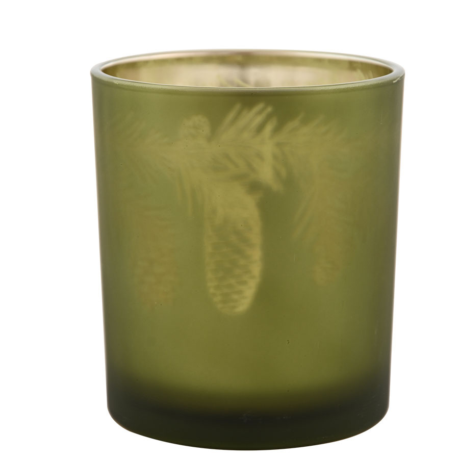 CANDLE HOLDER PINECONE MEDIUM