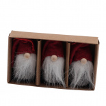 HANGING DECORATION TOMTE WOLLY 3/SET