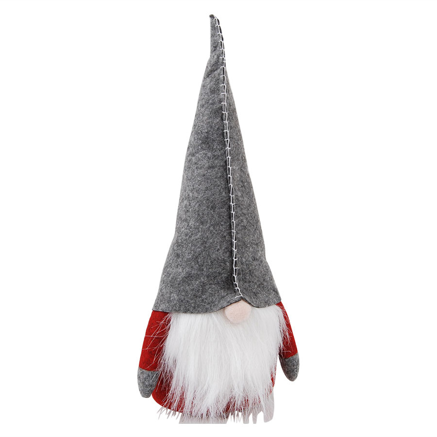 DECORATION SANTA WITH STICHED HAT