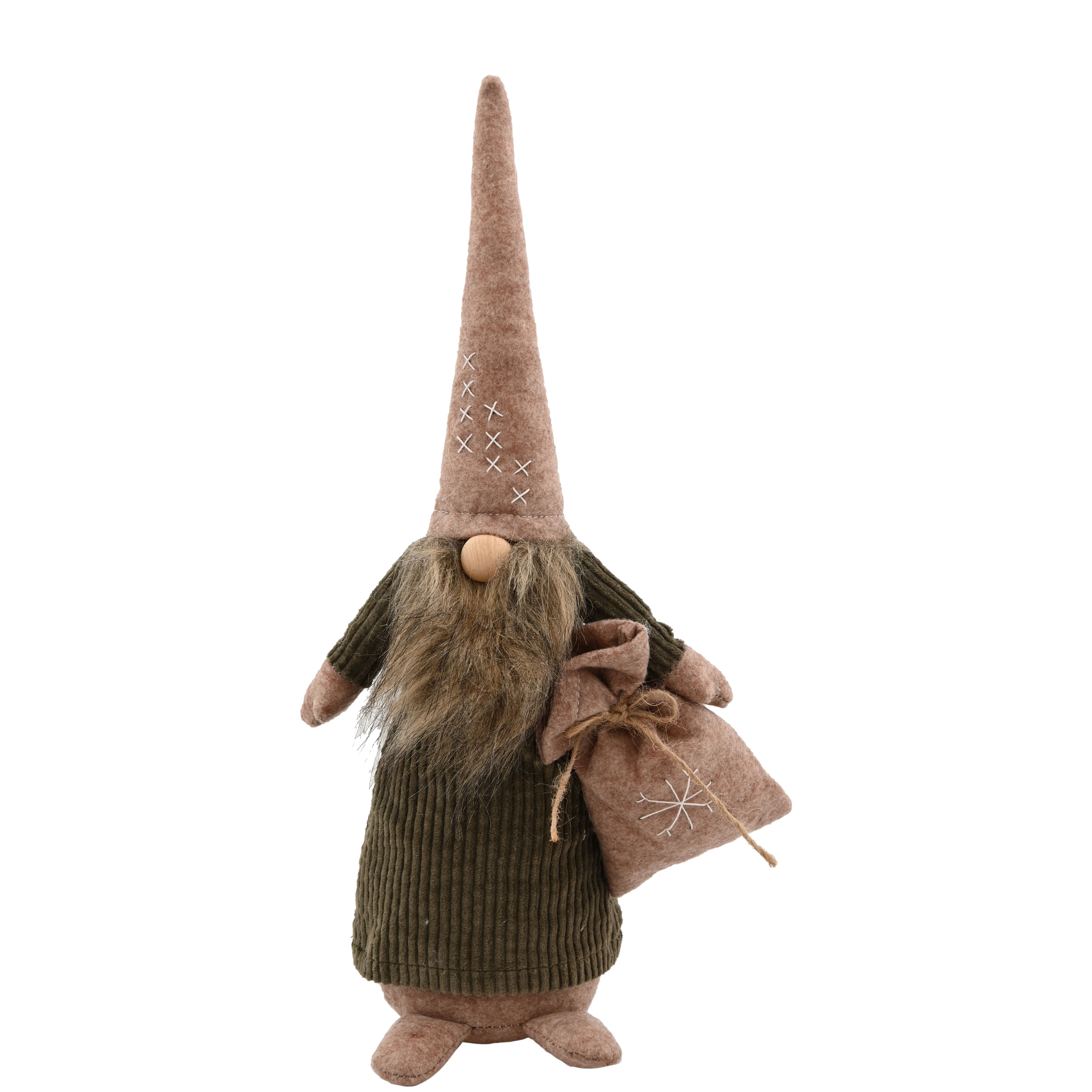 DECORATION SANTA IN GOWN SMALL