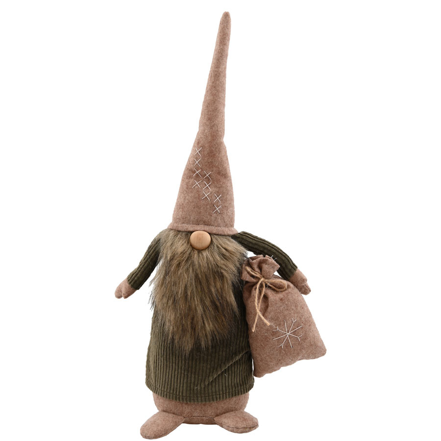 DECORATION SANTA IN GOWN LARGE