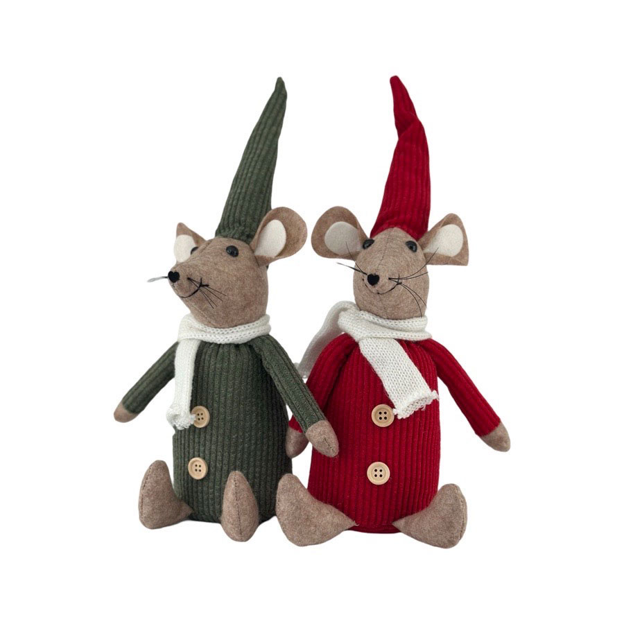 DECORATION MOUSE JINGLE 2ass