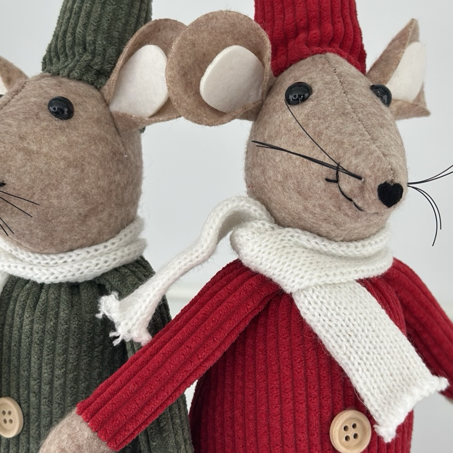 DECORATION MOUSE JINGLE 2ass