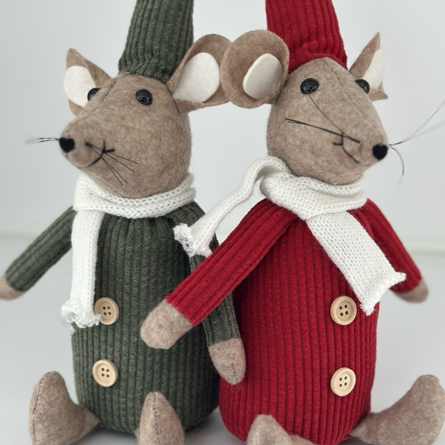 DECORATION MOUSE JINGLE 2ass