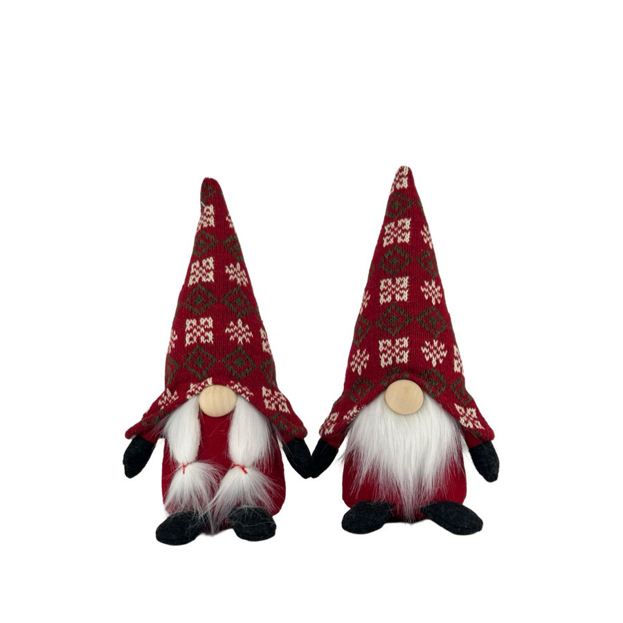 DECORATION SANTAS NICK & EVE 2ass