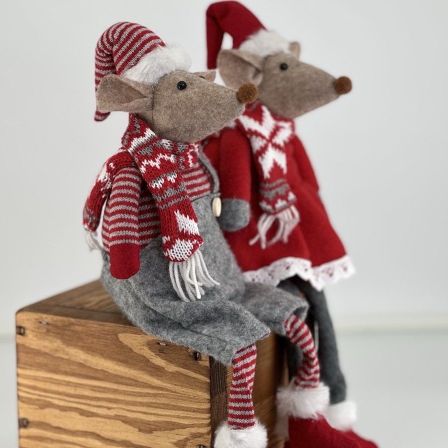 DECORATION MOUSE COUPLE 2ass